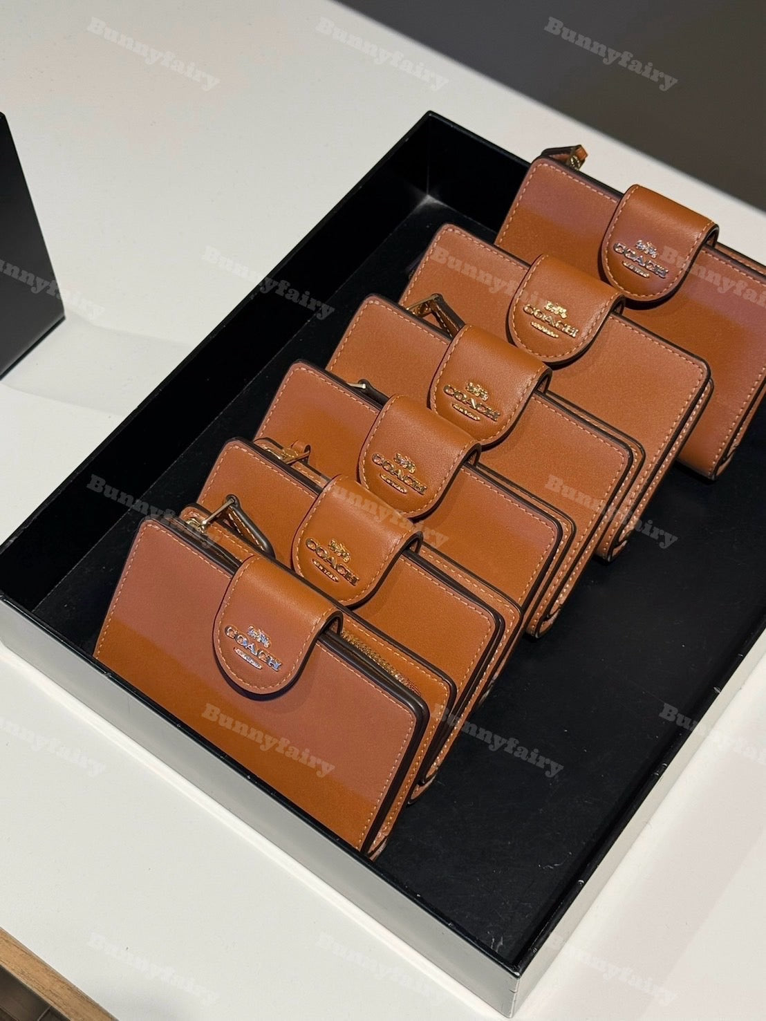 [預購] Coach Medium Corner Zip Wallet 中夾 多色