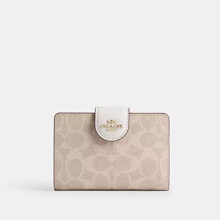 [預購] Coach Medium Corner Zip Wallet 中夾 多色