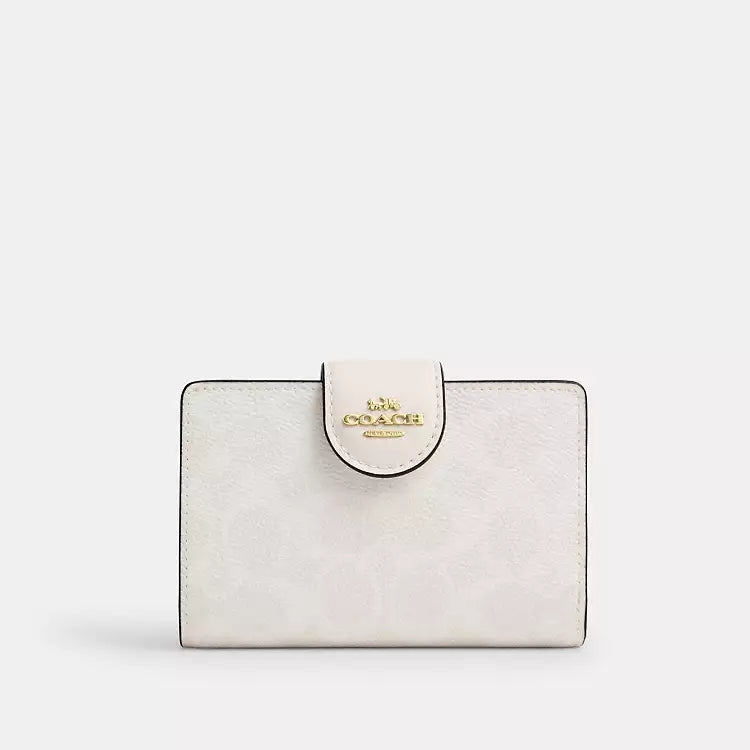 [預購] Coach Medium Corner Zip Wallet 中夾 多色