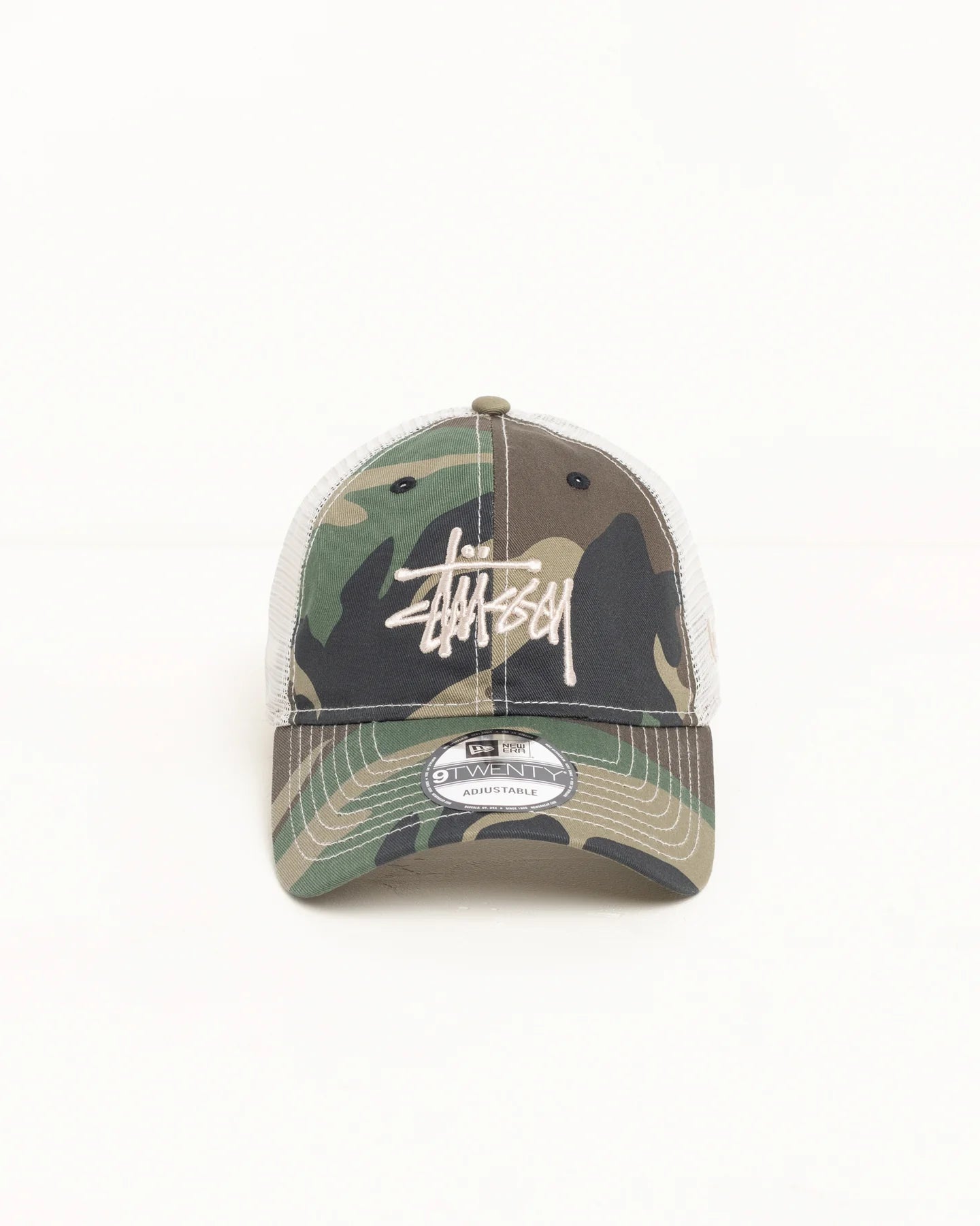[現貨] 朴燦烈同款 Stussy 9TWENTY BASIC TRUCKER 迷彩帽子