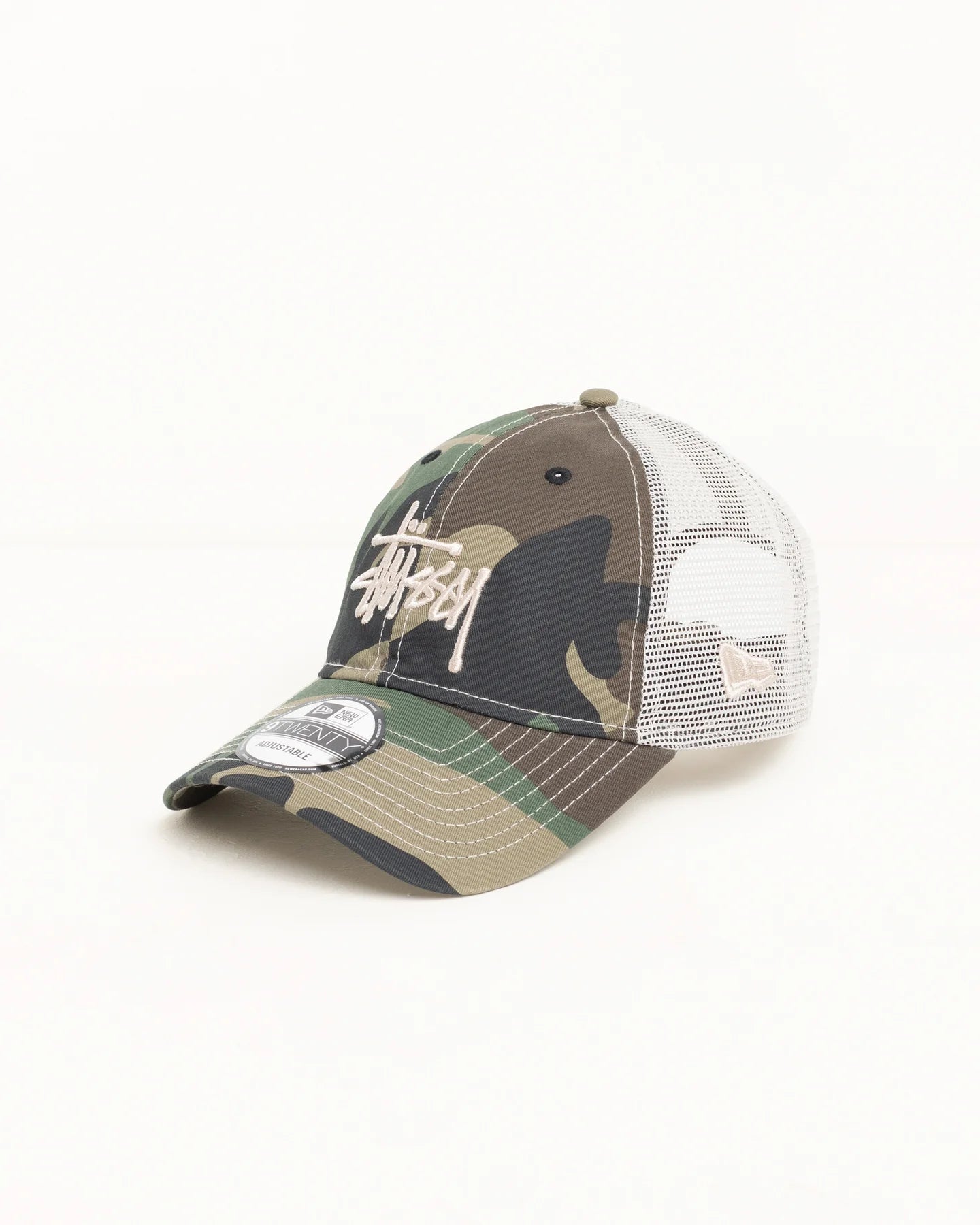 [現貨] 朴燦烈同款 Stussy 9TWENTY BASIC TRUCKER 迷彩帽子