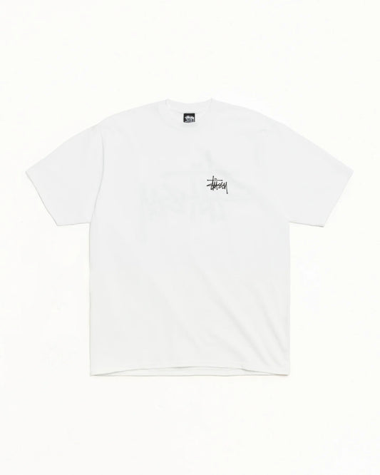 [現貨] Stussy BASIC STÜSSY TEE 白色基本款短袖 L