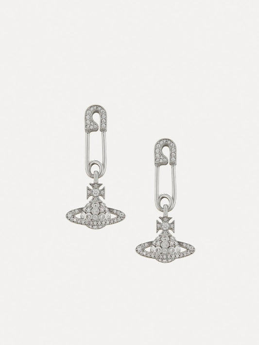 [預購] Vivienne Westwood Lucrece 別針吊墜耳環