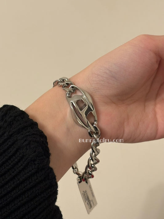 [預購] Diesel DX1413040 不鏽鋼古巴鏈項鍊