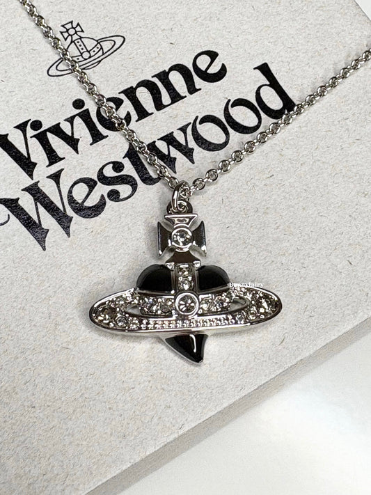 [預購] Vivienne Westwood New Diamante Heart 項鏈