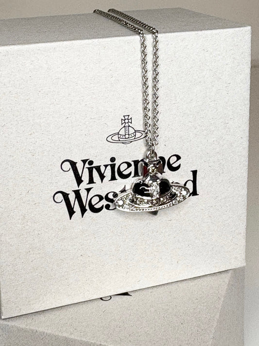 [預購] Vivienne Westwood New Diamante Heart 項鏈