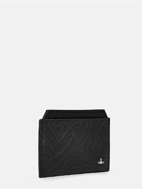 [預購] Vivienne Westwood 壓紋銀標卡夾