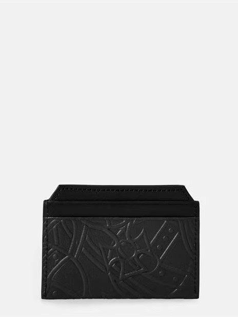 [預購] Vivienne Westwood 壓紋銀標卡夾