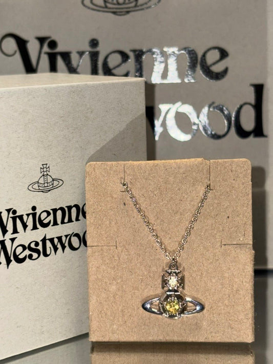 [現貨] Vivienne Westwood Lee五芒星項鍊(黃色)