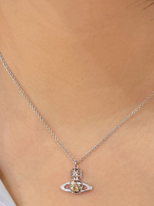 [現貨] Vivienne Westwood Lee五芒星項鍊(黃色)