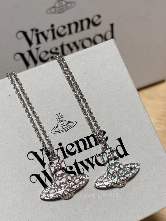 [預購+現貨]Vivienne Westwood 菱格小土星項鍊