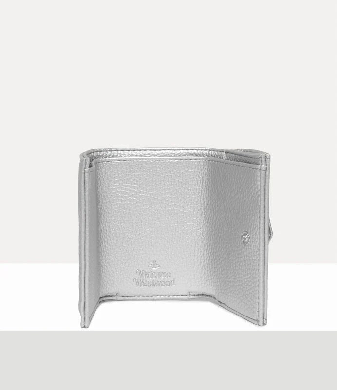 [現貨] Vivienne Westwood 銀色信封短夾