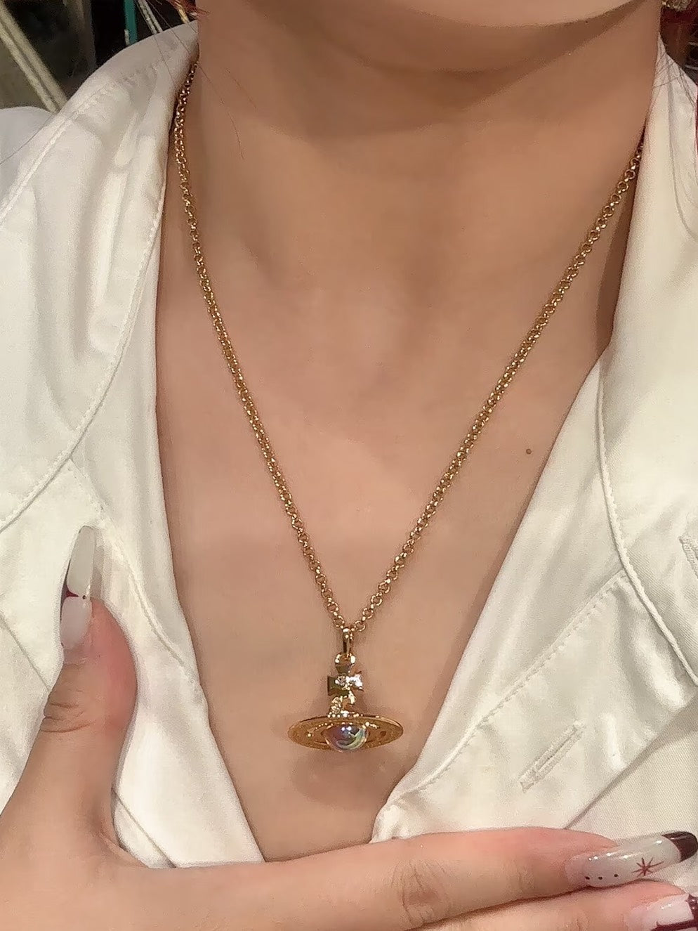 [米蘭連線🇮🇹] Vivienne Westwood New Tiny Orb中號orb項鍊