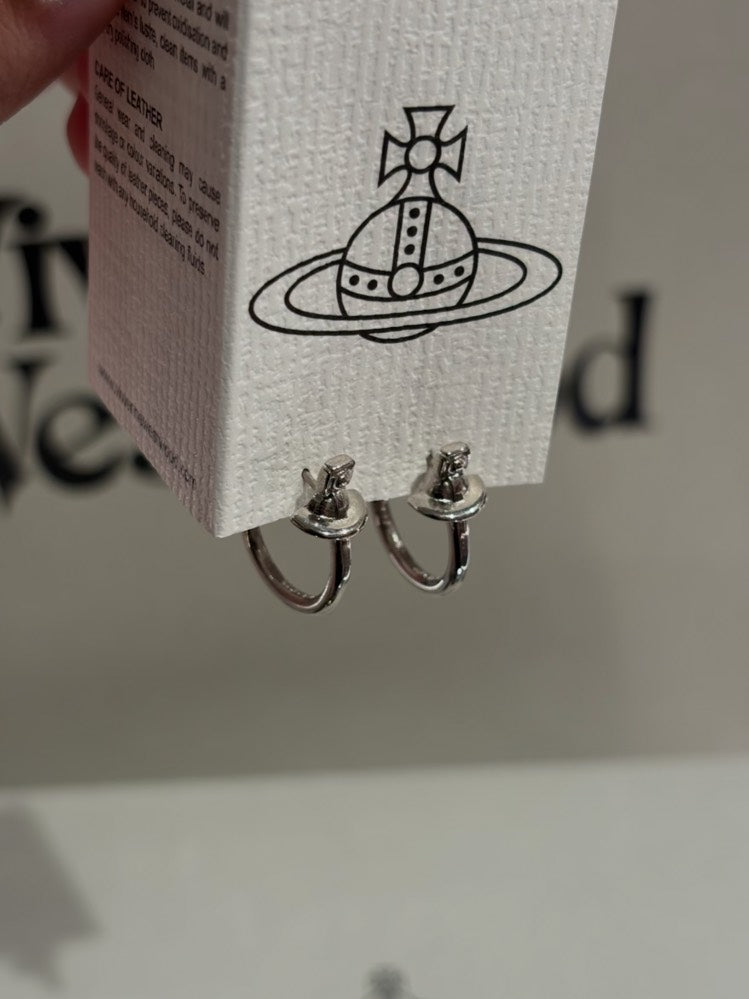 [預購] Vivienne Westwood Vera素圈耳環