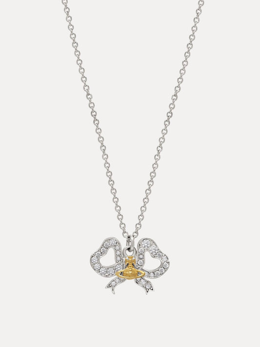 [預購] Vivienne Westwood Rigoberta 蝴蝶結土星項鍊