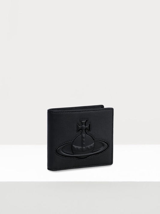 [預購] Vivienne Westwood 浮雕兩折短夾